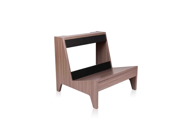 GATOR FRAMEWORKS GFW-ELITEGTRAMPSM-GRY STAND PER AMPLIFICATORE COMBO SMALL IN FINITURA DRIFTWOOD GREY<BR>
