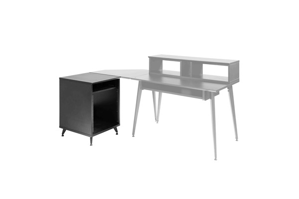 GATOR FRAMEWORKS GFW-ELITEDESKRK-BLK RACK STUDIO 10U IN NERO<BR>