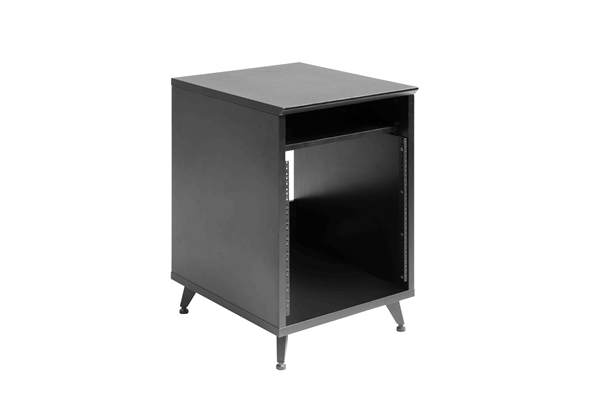 GATOR FRAMEWORKS GFW-ELITEDESKRK-BLK RACK STUDIO 10U IN NERO<BR>
