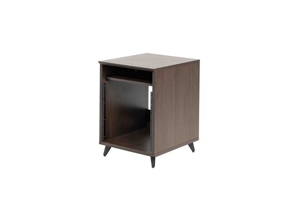 GATOR FRAMEWORKS GFW-ELITEDESKRK-BRN RACK STUDIO 10U IN NOCE SCURO<BR>
