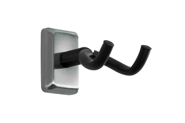 GATOR FRAMEWORKS GFW-GTR-HNGRSCH SUPPORTO A MURO PER CHITARRA CON PIASTRA IN CROMO SATINATO