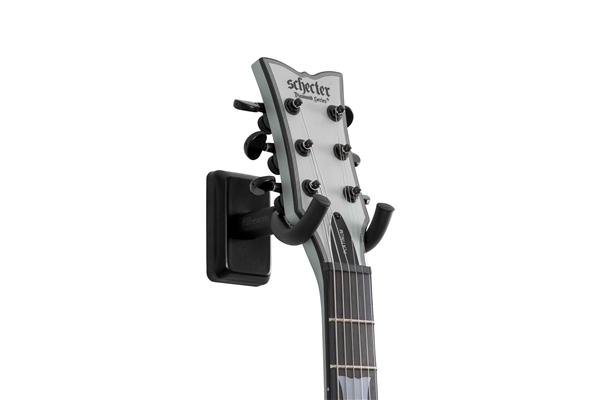 GATOR FRAMEWORKS GFW-GTR-HNGRBLK SUPPORTO A MURO PER CHITARRA CON PIASTRA NERA<BR>