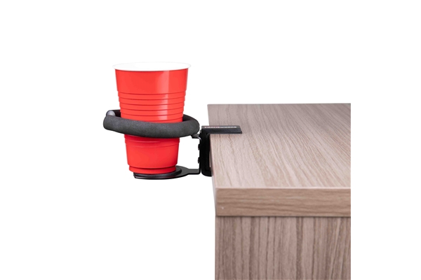 GATOR FRAMEWORKS GFW-SINGLECUP-DESK - PORTA BEVANDE A MORSETTO PER SCRIVANIA