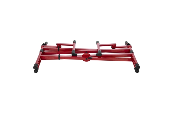 GATOR FRAMEWORKS GFW-KEY-5100XRED SUPPORTO PER TASTIERA A DOPPIO LIVELLO CON STRUTTURA A 