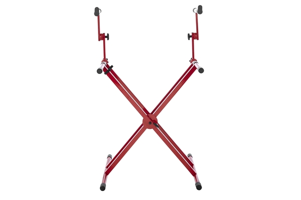 GATOR FRAMEWORKS GFW-KEY-5100XRED SUPPORTO PER TASTIERA A DOPPIO LIVELLO CON STRUTTURA A 