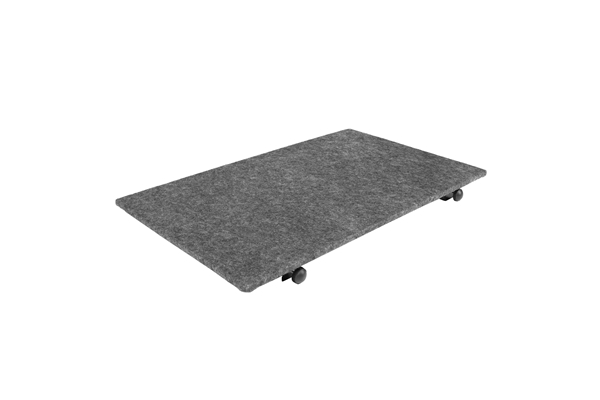 GATOR FRAMEWORKS GFW-UTL-CART-LD PIANO INFERIORE PER CARRELLI UTILITY CON SUPERFICIE PIANA ANTISCIVOLO