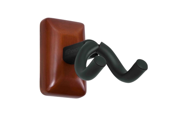 GATOR FRAMEWORKS GFW-UKE-HNGRMHG SUPPORTO DA PARETE PER UKULELE E MANDOLINO CON PIASTRA IN MOGANO