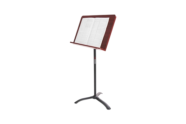 GATOR FRAMEWORKS GFW-MUS-5000 - LEGGIO MUSICALE IN LEGNO PER DIRETTORE CON BASE PIEGHEVOLE