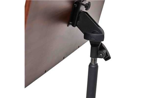GATOR FRAMEWORKS GFW-MUS-5000 - LEGGIO MUSICALE IN LEGNO PER DIRETTORE CON BASE PIEGHEVOLE