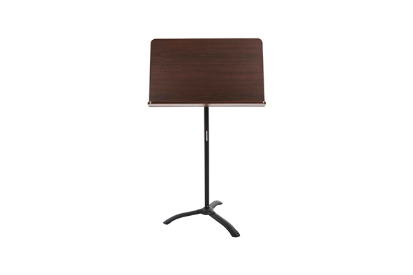 GATOR FRAMEWORKS GFW-MUS-5000 - LEGGIO MUSICALE IN LEGNO PER DIRETTORE CON BASE PIEGHEVOLE