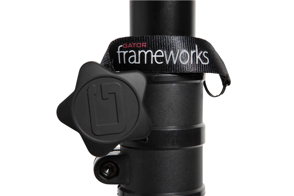 GATOR FRAMEWORKS GFW-LIGHT-LS2000 SUPPORTO PER LUCI STILE ALBERO CON BASE A QUATTRO GAMBE<BR>