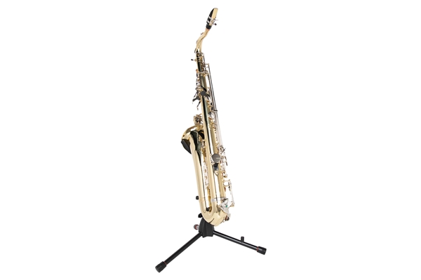 GATOR FRAMEWORKS GFW-BNO-SAXFLU SUPPORTO A TREPPIEDE PER SAX ALTO/TENORE CON ATTACCO PER CLARINETTO O FLAUTO<BR>