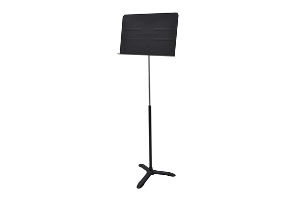 GATOR FRAMEWORKS GFW-MUS-1001 LEGGIO IN METALLO SPAZZOLATO REGOLABILE PER SPARTITI, SERIE RECITAL