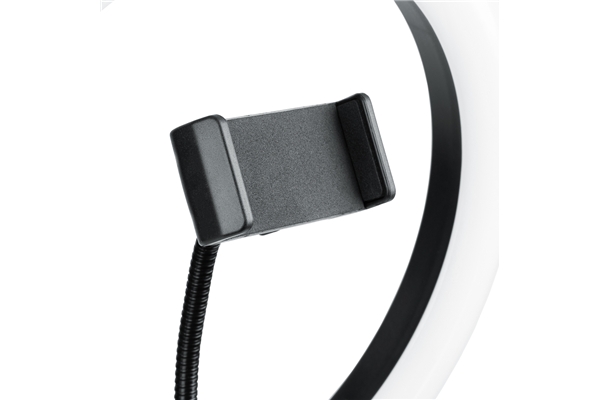 GATOR FRAMEWORKS GFW-RINGLIGHTSET SET CON DUE ANELLI LED E SUPPORTI PER SMARTPHONE IDEALE PER STREAMING, PODCAST E CONTENT CREATION