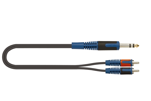 QUIK LOK RKSA/120-1 JACK STEREO/2 RCA MASCHIO