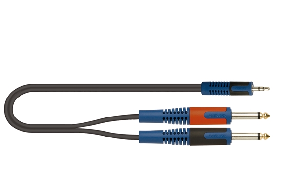 QUIK LOK RKSA/140-1 MINIJACK STEREO/2 JACK MONO