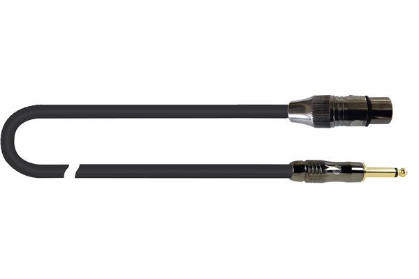 QUIK LOK ITST/FJM-1 XLR FEMMINA/JACK MONO 1 MT