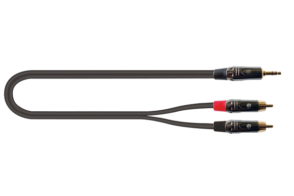 QUIK LOK ITST/J352RCA-1 JACK STEREO/2 RCA 1 MT