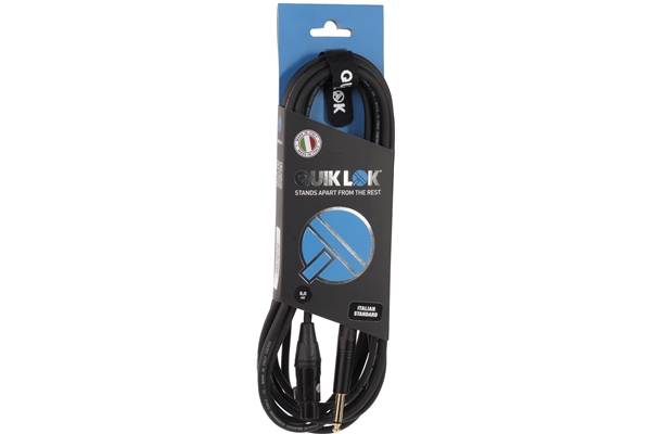 QUIK LOK ITST/FJM-5 B XLR FEMMINA/JACK MONO