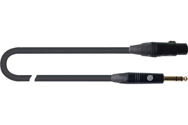 QUIK LOK ITST/FJS-5 B XLR FEMMINA/JACK STEREO