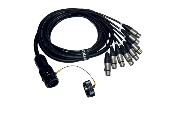 QUIK LOK ITPRO/SY25M8F-2,5 FRUSTA 8 CANALI SYNTAX M CANNON XLR F 2,5 MT