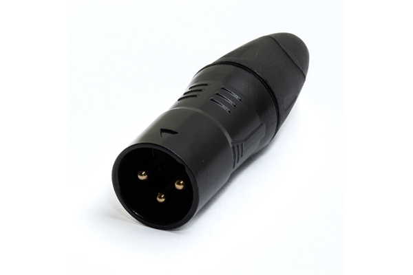 QUIK LOK J/XLR-M-B XLR MASCHIO BLACK SERIE JUST