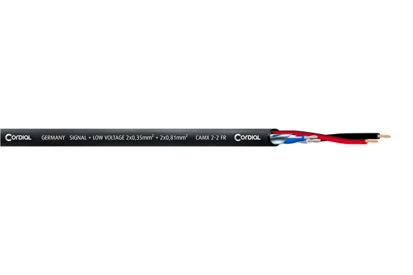 CORDIAL CAMX 2-2 BLACK 100 FR