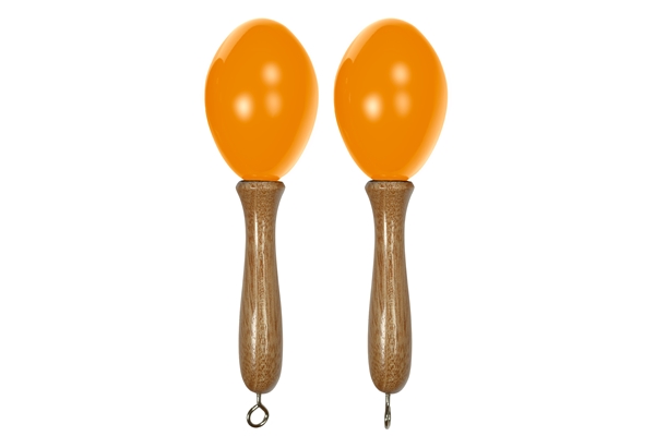 TANGA MARACAS-JAUNE-S MARACAS PICCOLE IN LEGNO - GIALLE