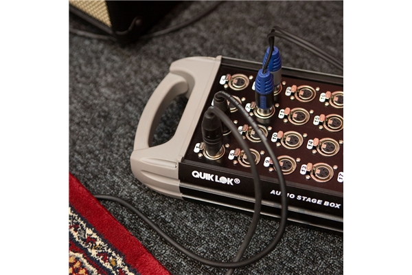 Quik Lok BOX/636-10K Stage Box 16 IN 4 OUT 10 mt