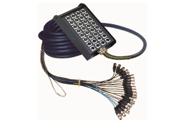 QUIK LOK BOX/641-30K STAGE BOX 20 IN 4 OUT 30 MT