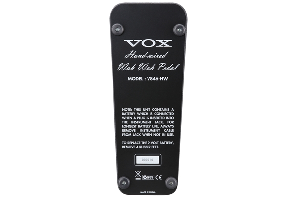 VOX V846 HW - HAND WIRED