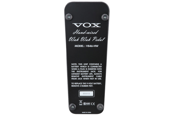 VOX V846 HW - HAND WIRED