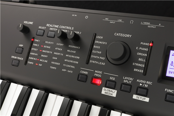 Korg KROSS 2-61 (Super Matte Black)