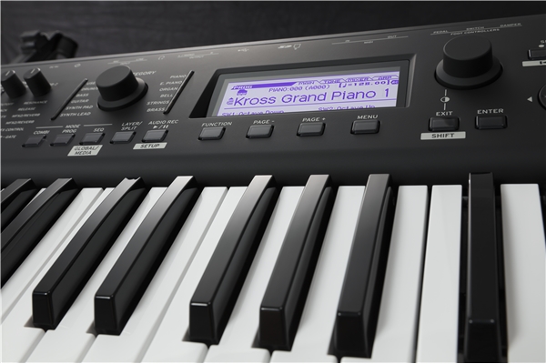 Korg KROSS 2-61 (Super Matte Black)