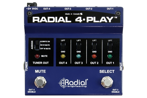 RADIAL 4-PLAY