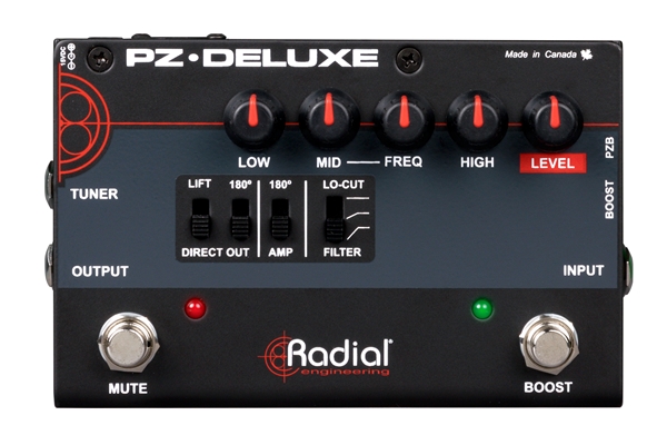 Radial Engineering PZ-Deluxe - Dj Equipment Accessori - DI Box