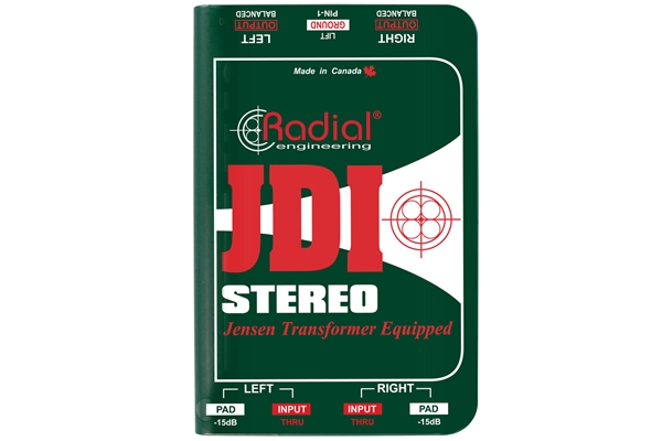 Radial Engineering JDI Stereo Passive Direct Box