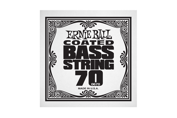 Ernie Ball 0670 Coated Nickel Wound Bass .070