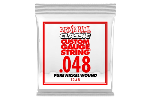 Ernie Ball 1248 Pure Nickel Wound .048