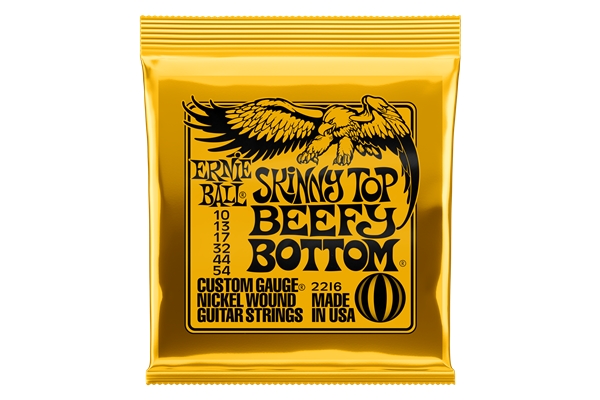 ERNIE BALL 2216 NICKEL WOUND SKINNY TOP BEEFY BOTTOM SLINKY 10-54