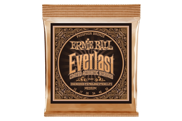 ERNIE BALL 2544 EVERLAST COATED PHOSPHOR BRONZE MEDIUM 13-56