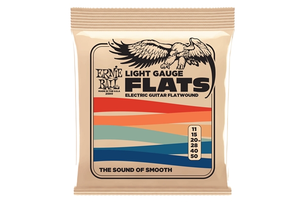 ERNIE BALL 2580 LIGHT FLAT EL GUITAR 11-50