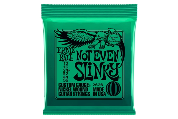 Ernie Ball 2626 Nickel Wound Not Even Slinky 12-56