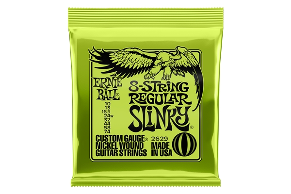 ERNIE BALL 2629 REGULAR SLINKY 8 STR ELEC GTR ST