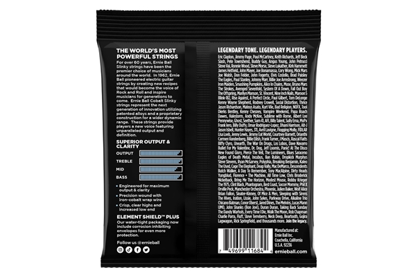 ERNIE BALL 2712 PRIMO SLINKY COBALT GUIT 9.5-44