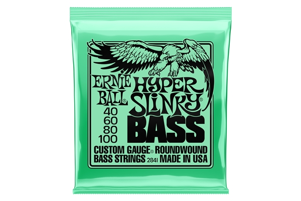 ERNIE BALL 2841 HYPER SLINKY BASS 40-100