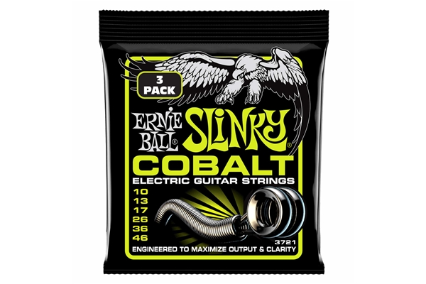 ERNIE BALL 3721 COBALT REGULAR SLINKY 10-46