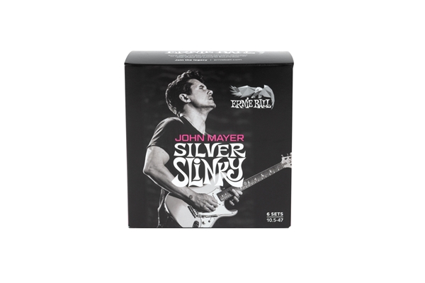 ERNIE BALL 3817 JOHN MAYER SILVER SLINKY 10.5-47 6 PK