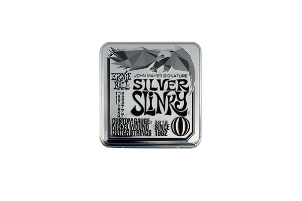 ERNIE BALL 3818 JOHN MAYER SILVER SLINKY 10.5-47 3 PK