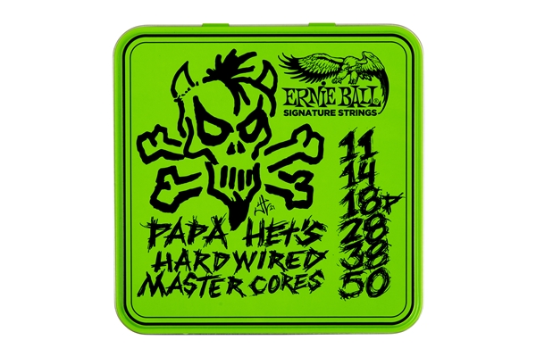 ERNIE BALL 3821 PAPA HET'S HARDWIRED STRINGS LE